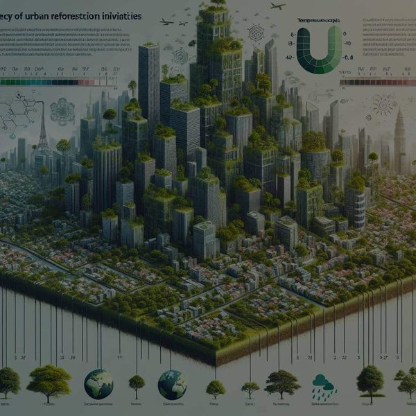 Quelle est l'efficacité des initiatives de reboisement urbain pour la régulation climatique locale ?